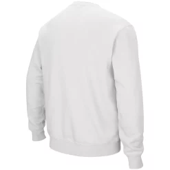 Men's Colosseum White Pitt Panthers Arch & Logo Sweatshirt -Colosseum shop 4001026 ALT3