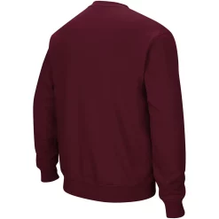 Men's Colosseum Maroon Montana Grizzlies Arch & Logo Crew Neck Sweatshirt -Colosseum shop 4001072 ALT3