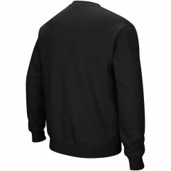 Men's Colosseum Black Iowa Hawkeyes Arch & Logo Crew Neck Sweatshirt -Colosseum shop 4002057 ALT3