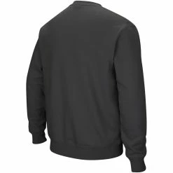 Men's Colosseum Charcoal Rutgers Scarlet Knights Arch & Logo Crew Neck Sweatshirt -Colosseum shop 4002411 ALT3