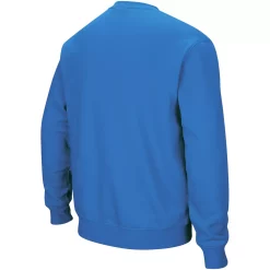 Men's Colosseum Blue UCLA Bruins Arch & Logo Crew Neck Sweatshirt -Colosseum shop 4002971 ALT3