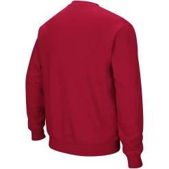 Men's Colosseum Cardinal Iowa State Cyclones Arch & Logo Crew Neck Sweatshirt -Colosseum shop 4003884 ALT3