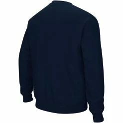Men's Colosseum Navy Auburn Tigers Arch & Logo Crew Neck Sweatshirt -Colosseum shop 4007153 ALT3