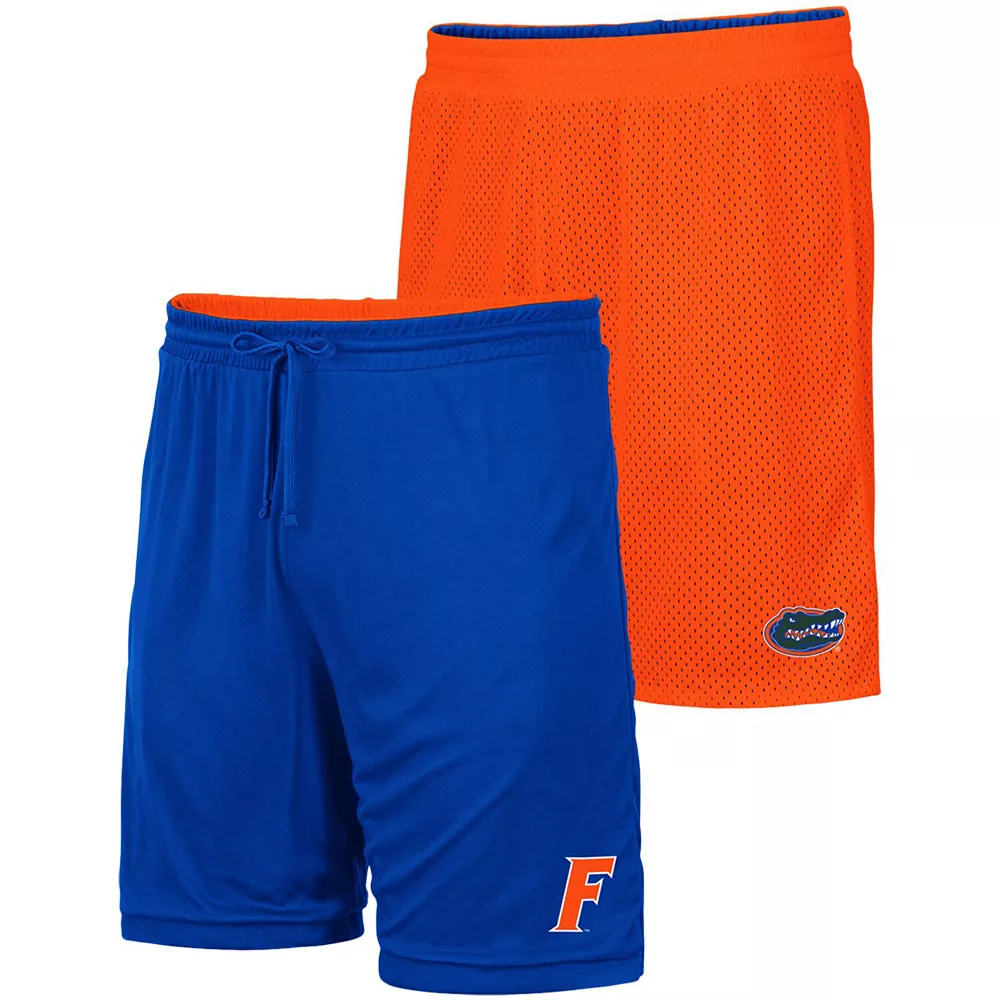 Men's Colosseum Orange/Royal Florida Gators Wiggum Reversible Shorts 2 Men's Colosseum Orange/Royal Florida Gators Wiggum Reversible Shorts - Image 2