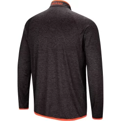 Men's Colosseum Black Miami Hurricanes Amnesia Quarter-Zip Pullover Jacket 7 Men's Colosseum Black Miami Hurricanes Amnesia Quarter-Zip Pullover Jacket -Colosseum shop 4035279 ALT3