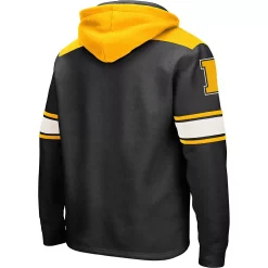 Men's Colosseum Black Iowa Hawkeyes 2.0 Lace-Up Pullover Hoodie -Colosseum shop 4037346 ALT3