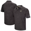 Men's Colosseum Black Colorado Buffaloes Down Swing Polo