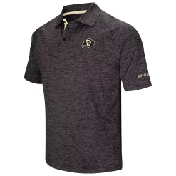 Men's Colosseum Black Colorado Buffaloes Down Swing Polo -Colosseum shop 4058986 ALT2