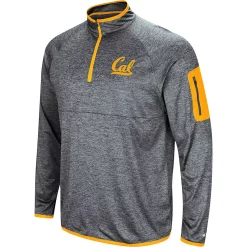 Men's Colosseum Navy Cal Bears Amnesia Quarter-Zip Pullover Jacket