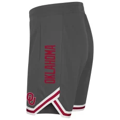 Men's Colosseum Charcoal Oklahoma Sooners Continuity Shorts -Colosseum shop 4073557 ALT2
