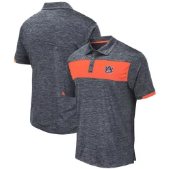 Men's Colosseum Navy Auburn Tigers Nelson Polo