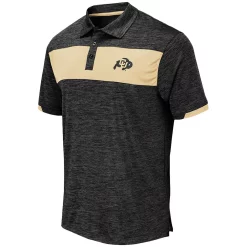 Men's Colosseum Black Colorado Buffaloes Nelson Polo -Colosseum shop 4076658 ALT2