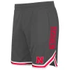 Men's Colosseum Charcoal Nebraska Cornhuskers Continuity Shorts