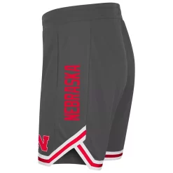 Men's Colosseum Charcoal Nebraska Cornhuskers Continuity Shorts -Colosseum shop 4085938 ALT2