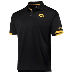 Men's Colosseum Black Iowa Hawkeyes Santry Polo -Colosseum shop 4566340 ALT2