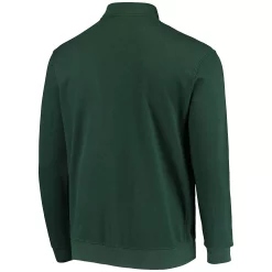 Men's Colosseum Green Michigan State Spartans Tortugas Logo Quarter-Zip Jacket -Colosseum shop 4608971 ALT3