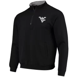 Men's Colosseum Black West Virginia Mountaineers Tortugas Logo Quarter-Zip Jacket 5 Men's Colosseum Black West Virginia Mountaineers Tortugas Logo Quarter-Zip Jacket -Colosseum shop 4609598 ALT2