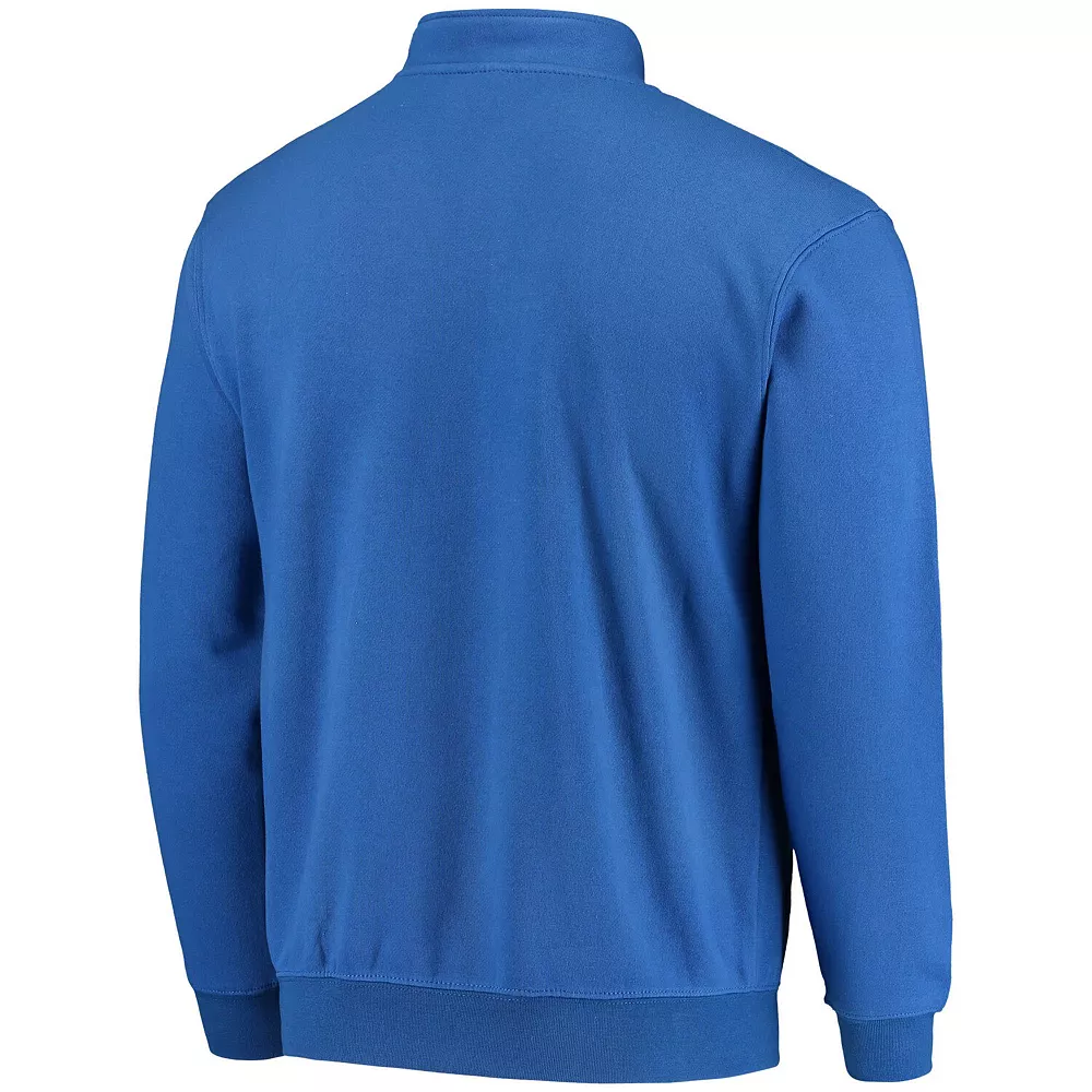 Men's Colosseum Royal Pitt Panthers Tortugas Logo Quarter-Zip Jacket 4 Men's Colosseum Royal Pitt Panthers Tortugas Logo Quarter-Zip Jacket - Image 4