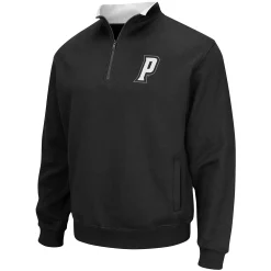 Men's Colosseum Black Providence Friars Tortugas Logo Quarter-Zip Jacket -Colosseum shop 4610956 ALT2