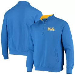 Men's Colosseum Blue UCLA Bruins Tortugas Logo Quarter-Zip Jacket