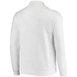 Men's Colosseum White Louisville Cardinals Tortugas Logo Quarter-Zip Jacket -Colosseum shop 4612035 ALT3