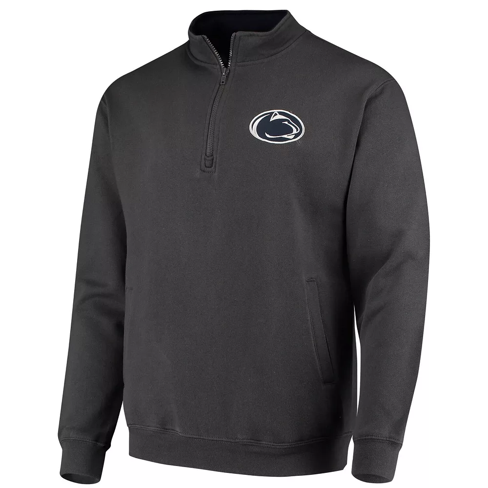 Men's Colosseum Charcoal Penn State Nittany Lions Tortugas Logo Quarter-Zip Jacket 3 Men's Colosseum Charcoal Penn State Nittany Lions Tortugas Logo Quarter-Zip Jacket - Image 3