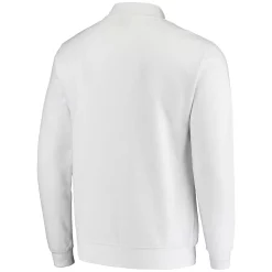 Men's Colosseum White Nebraska Huskers Tortugas Logo Quarter-Zip Jacket -Colosseum shop 4612878 ALT3