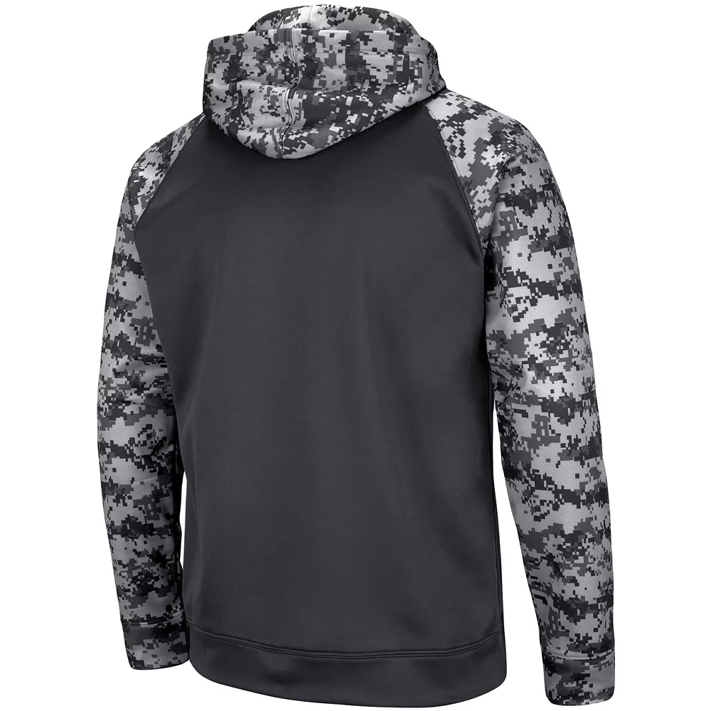 Men's Colosseum Charcoal Michigan State Spartans OHT Military Appreciation Digi Camo Big & Tall Pullover Hoodie 4 Men's Colosseum Charcoal Michigan State Spartans OHT Military Appreciation Digi Camo Big & Tall Pullover Hoodie - Image 4