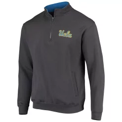 Men's Colosseum Charcoal UCLA Bruins Tortugas Logo Quarter-Zip Jacket -Colosseum shop 4622975 ALT2