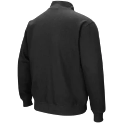 Men's Colosseum Black Marshall Thundering Herd Tortugas Logo Quarter-Zip Jacket -Colosseum shop 4622980 ALT3