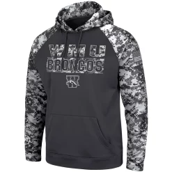 Men's Colosseum Charcoal Western Michigan Broncos OHT Military Appreciation Digital Camo Pullover Hoodie -Colosseum shop 4651557 ALT2