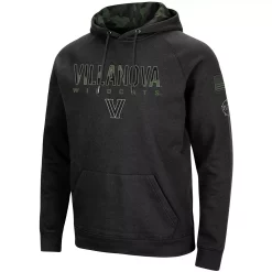 Men's Colosseum Black Villanova Wildcats OHT Military Appreciation Camo Pullover Hoodie -Colosseum shop 4786827 ALT2