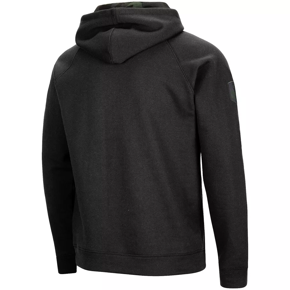 Men's Colosseum Black Oklahoma Sooners Big & Tall OHT Military Appreciation Raglan Pullover Hoodie 4 Men's Colosseum Black Oklahoma Sooners Big & Tall OHT Military Appreciation Raglan Pullover Hoodie - Image 4