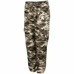 Men's Colosseum Camo Michigan State Spartans OHT Military Appreciation Code Fleece Pants