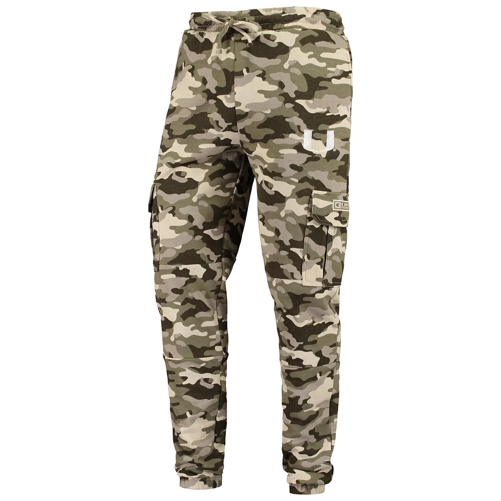 Men's Colosseum Camo Miami Hurricanes OHT Military Appreciation Code Fleece Pants 3 Men's Colosseum Camo Miami Hurricanes OHT Military Appreciation Code Fleece Pants - Image 3