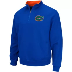 Men's Colosseum Royal Florida Gators Big & Tall Tortugas Quarter-Zip Jacket -Colosseum shop 4803564 ALT2