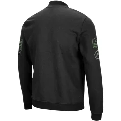 Men's Colosseum Black Florida Gators OHT Military Appreciation High-Speed Bomber Full-Zip Jacket -Colosseum shop 4803978 ALT3