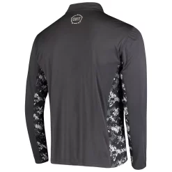 Men's Colosseum Charcoal Texas A&M Aggies OHT Military Appreciation Digi Camo Quarter-Zip Jacket -Colosseum shop 4804649 ALT3