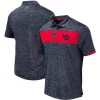 Men's Colosseum Navy Dayton Flyers Nelson Polo