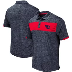 Men's Colosseum Navy Dayton Flyers Nelson Polo