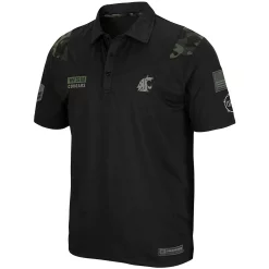 Men's Colosseum Black Washington State Cougars OHT Military Appreciation Sierra Polo 6 Men's Colosseum Black Washington State Cougars OHT Military Appreciation Sierra Polo -Colosseum shop 4848522 ALT2