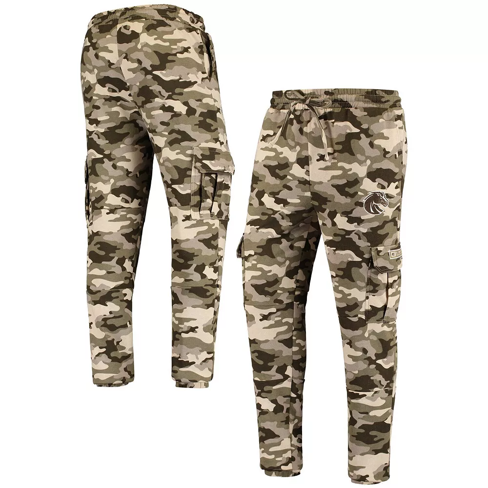 Men's Colosseum Camo Boise State Broncos OHT Military Appreciation Code Fleece Pants 1 Men's Colosseum Camo Boise State Broncos OHT Military Appreciation Code Fleece Pants
