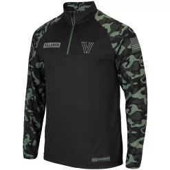 Men's Colosseum Black Villanova Wildcats OHT Military Appreciation Take Flight Raglan Quarter-Zip Jacket 6 Men's Colosseum Black Villanova Wildcats OHT Military Appreciation Take Flight Raglan Quarter-Zip Jacket -Colosseum shop 4861166 ALT2