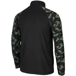 Men's Colosseum Black Florida Gators OHT Military Appreciation Take Flight Raglan Quarter-Zip Jacket -Colosseum shop 4876910 ALT3