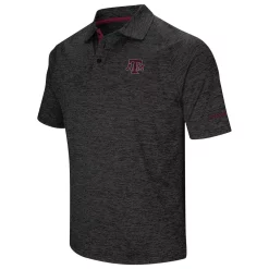 Men's Colosseum Black Texas A&M Aggies Big & Tall Down Swing Polo -Colosseum shop 5248670 ALT2