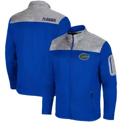 Men's Colosseum Royal Florida Gators Third Wheel Full-Zip Jacket