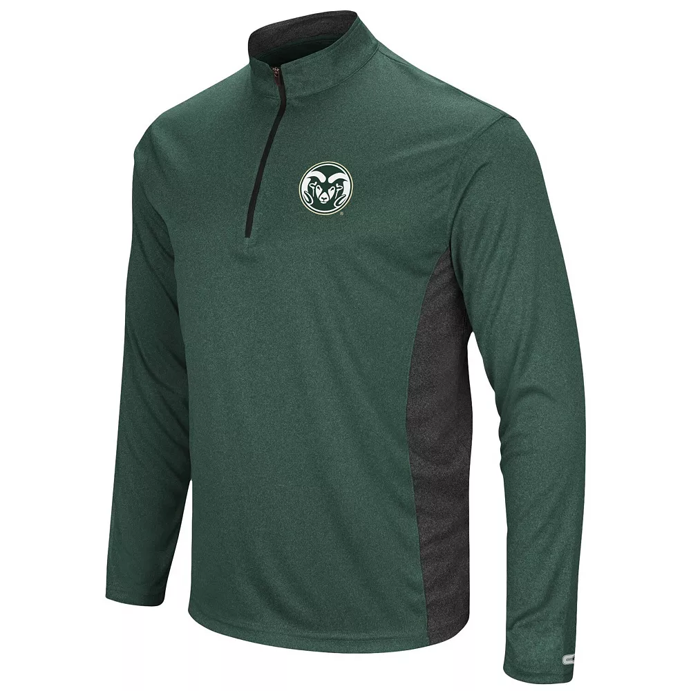 Men's Colosseum Green Colorado State Rams Audible Windshirt Quarter-Zip Jacket 3 Men's Colosseum Green Colorado State Rams Audible Windshirt Quarter-Zip Jacket - Image 3
