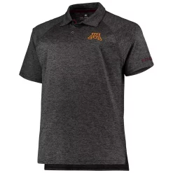 Men's Colosseum Heathered Black Minnesota Golden Gophers Big & Tall Down Swing Polo 6 Men's Colosseum Heathered Black Minnesota Golden Gophers Big & Tall Down Swing Polo -Colosseum shop 5366760 ALT2