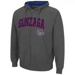 Men's Colosseum Charcoal Gonzaga Bulldogs Arch & Logo 3.0 Full-Zip Hoodie 5 Men's Colosseum Charcoal Gonzaga Bulldogs Arch & Logo 3.0 Full-Zip Hoodie -Colosseum shop 5367477 ALT2