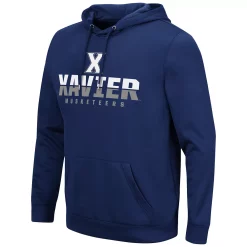 Men's Colosseum Navy Xavier Musketeers Lantern Pullover Hoodie 5 Men's Colosseum Navy Xavier Musketeers Lantern Pullover Hoodie -Colosseum shop 5368370 ALT2